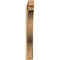 Ekena Millwork Funston Block Rough Sawn Outlooker, Western Red Cedar, 6"W x 38"D x 46"H OUT06X38X46FST05RWR - alternate 3